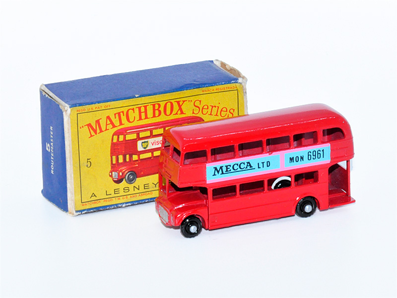 AEC ROUTEMASTER DOUBLE DECKER BUS "THE BARON OF BEEF" No. 5C10