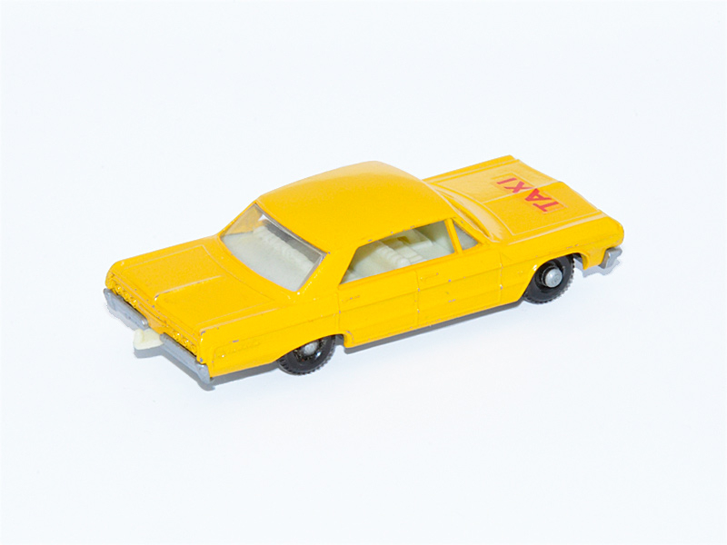 Matchbox series 20 chevrolet best sale impala taxi